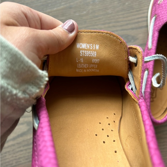 Sperry Top-Sider Gold Cup Womens Pink Boat Shoes-Size Women’s 9 - Picture 10 of 11